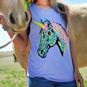 The Magical Mane Unicorn Tank from Crazy Train